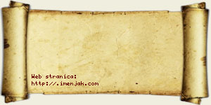 Sofija Glavšić vizit kartica